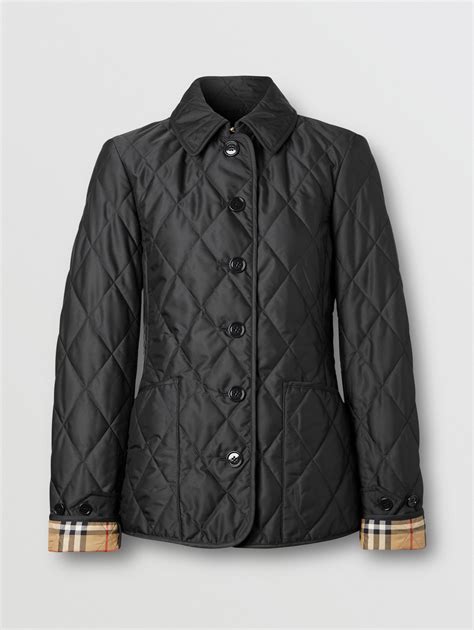 burberry quilted jacket womens puffer|Burberry bonded puffer jacket.